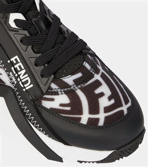 fendi fluid sneaker|fendi designer high top sneakers.